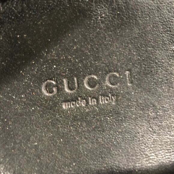 Gucci horse bit loafers/drivers in black leather and gunmetal hardware size 38.5 - Picture 8 of 10